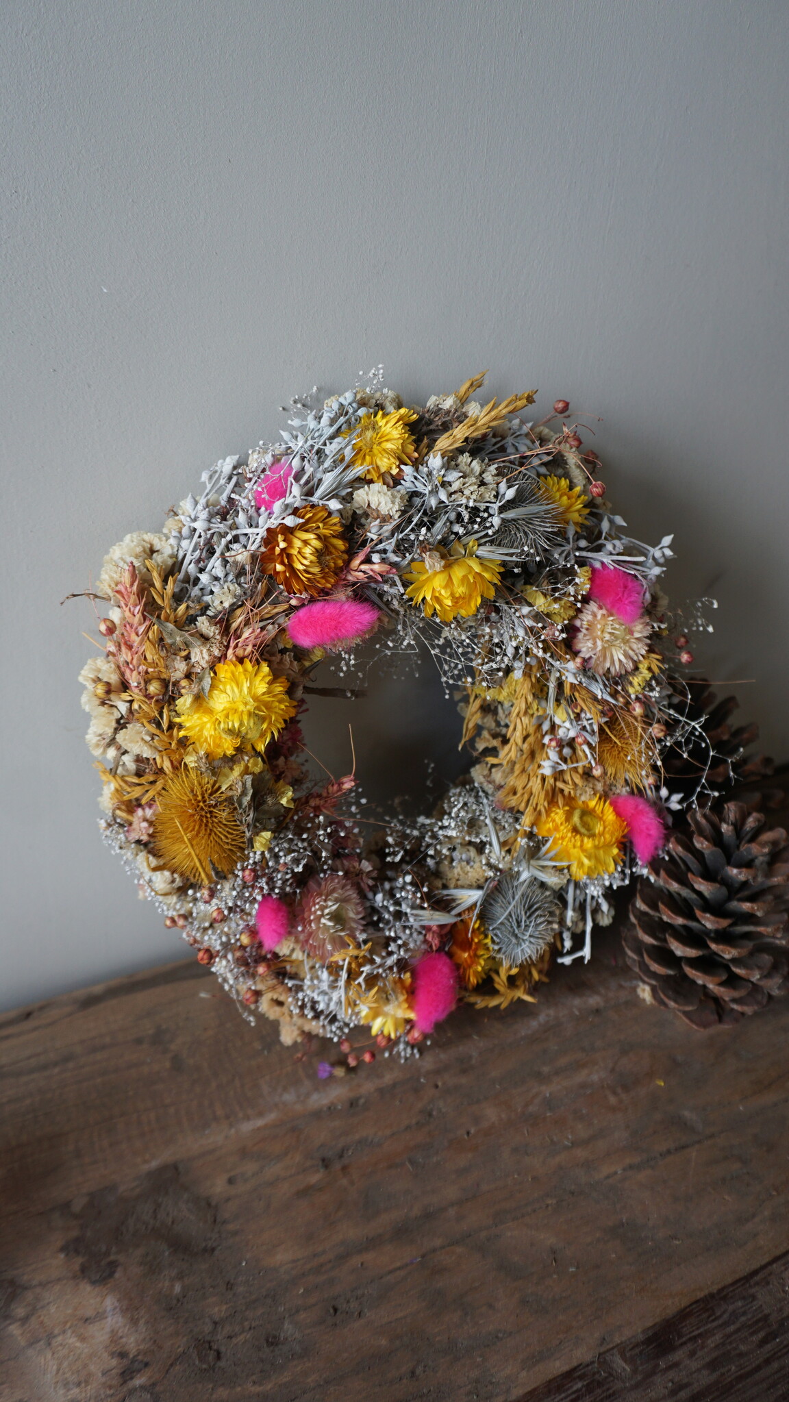 Rene Houtman Krans Dream | Meerkleurig | D30 cm