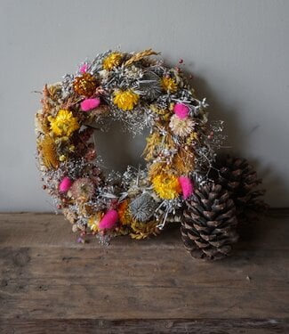 Rene Houtman Krans Dream | Meerkleurig | D30 cm