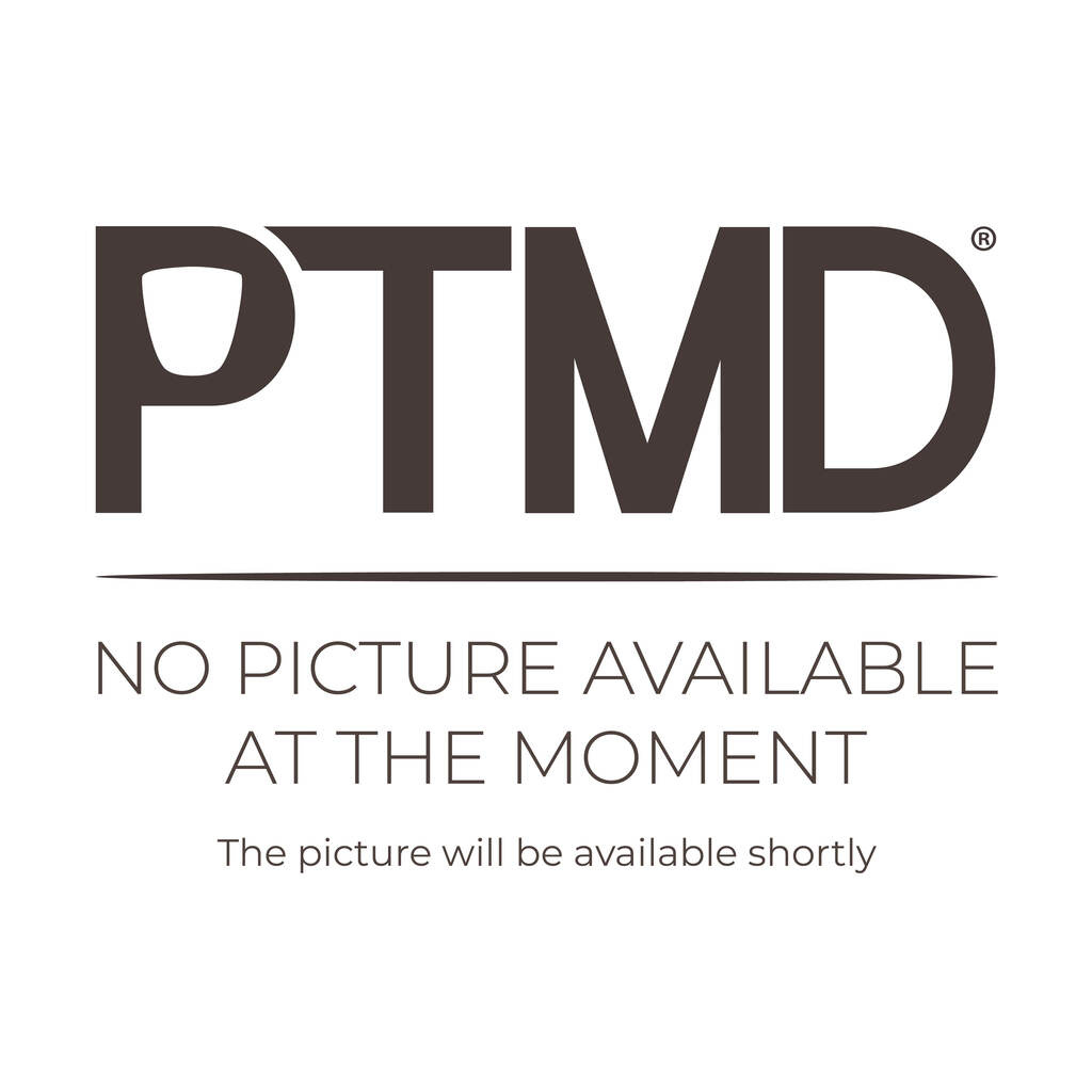 PTMD Zapp Wandpaneel L | Wit Geribbeld | D120 cm