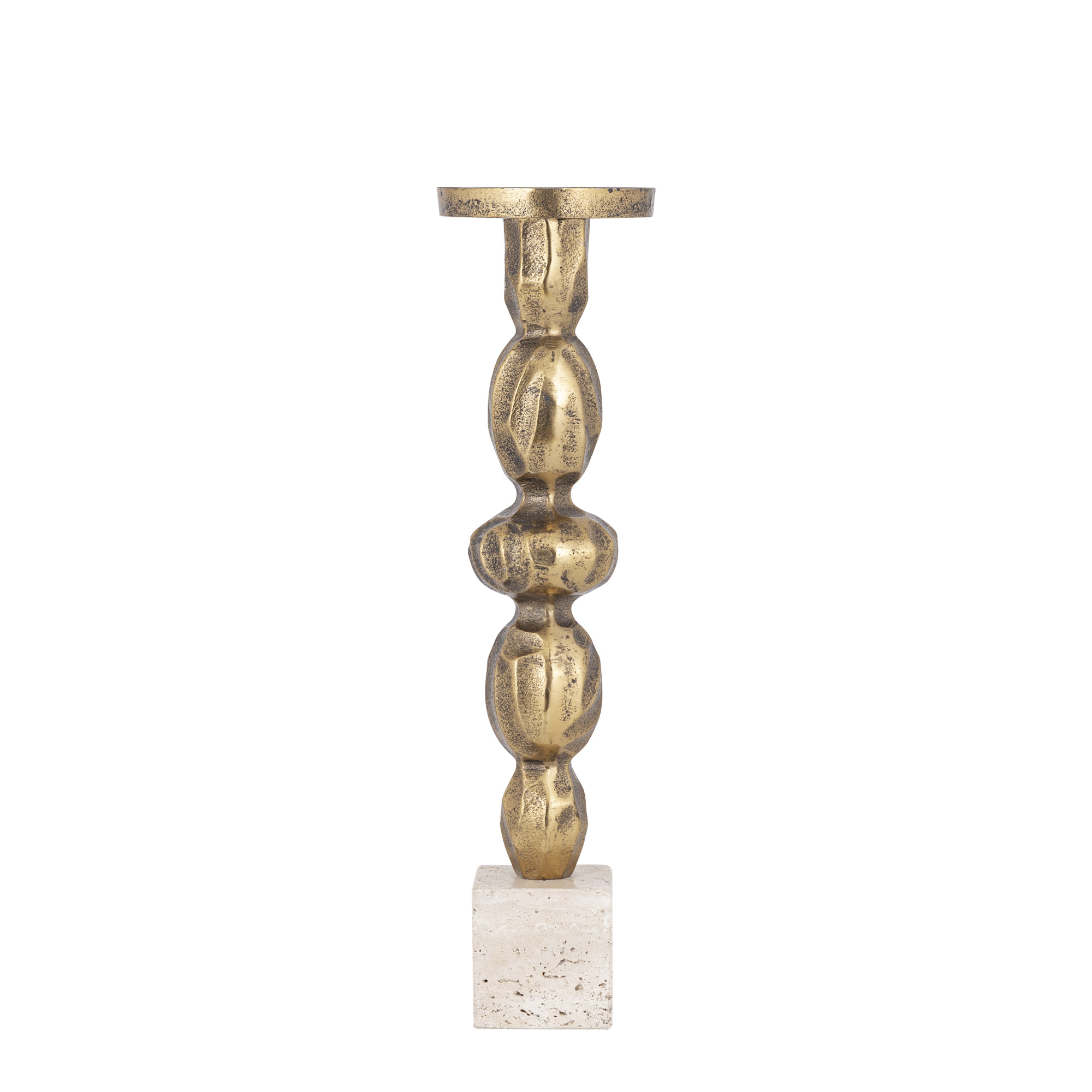 PTMD Malines Kaarsenhouder L | H43 x D11 cm