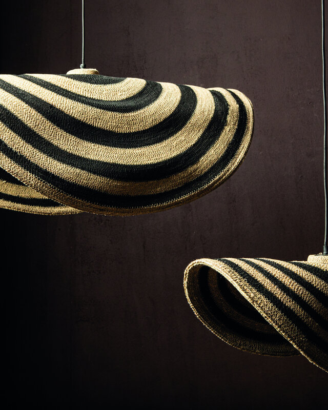 PTMD Loulou Golvende Hanglamp S | H11 x B61 x D41 cm