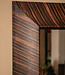 PTMD Gezzy Vierkante Spiegel | Bruin | Hout | H110 x B110 cm