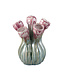 PTMD Annmarie Lilac keramische bloemvormige buisvormige vaas M