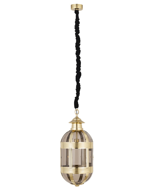 PTMD Hanglamp Mikk | Antiek Lusterglas | H71 x D31 cm