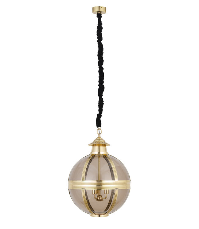 PTMD Mikk Antieke Hanglamp M | Messing | H76 x D56 cm