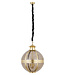 PTMD Mikk Antieke Hanglamp | Glas | Messing | H91 x D66 cm