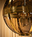 PTMD Mikk Antieke Hanglamp | Glas | Messing | H91 x D66 cm