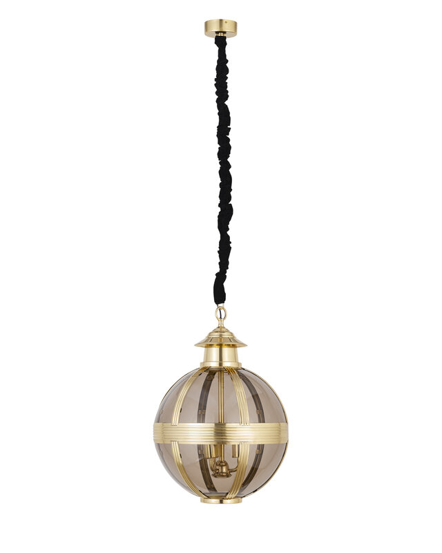 PTMD Mikk Hanglamp S | Antiek Glas | H66 x D46 cm