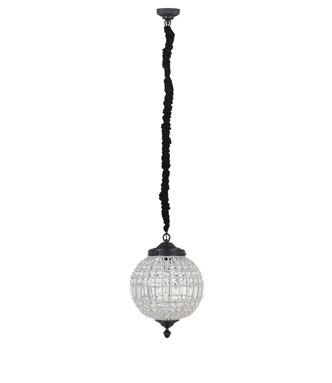 PTMD Jaris Kristallen Hanglamp S | H51 x D35 cm