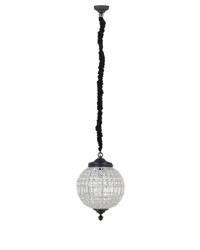 PTMD Jaris Kristallen Hanglamp S | H51 x D35 cm
