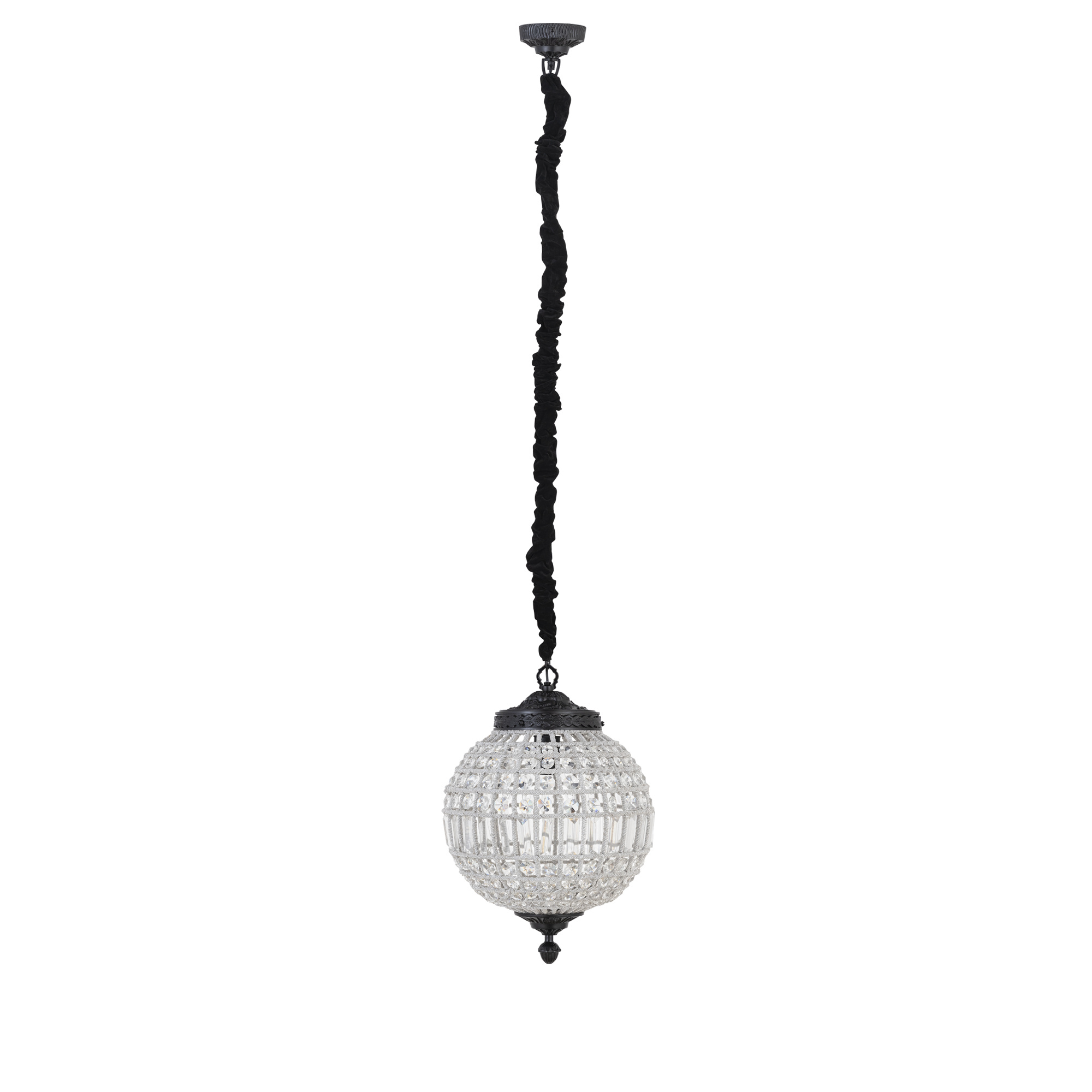 PTMD Jaris Kristallen Hanglamp S | H51 x D35 cm