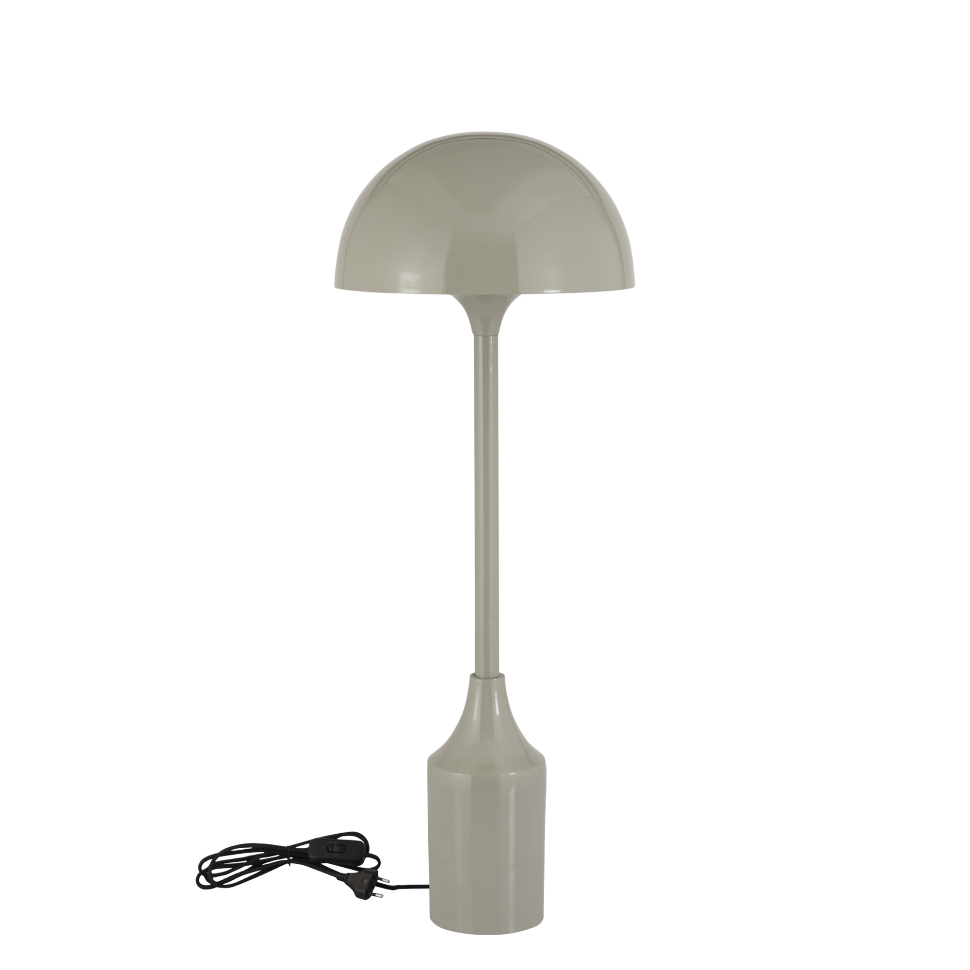 PTMD Tanaiya Tafellamp | Crème | IJzer | H80 x D31 cm