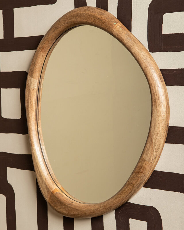 PTMD Neelix Spiegel S | Naturel | H60 x B50 cm