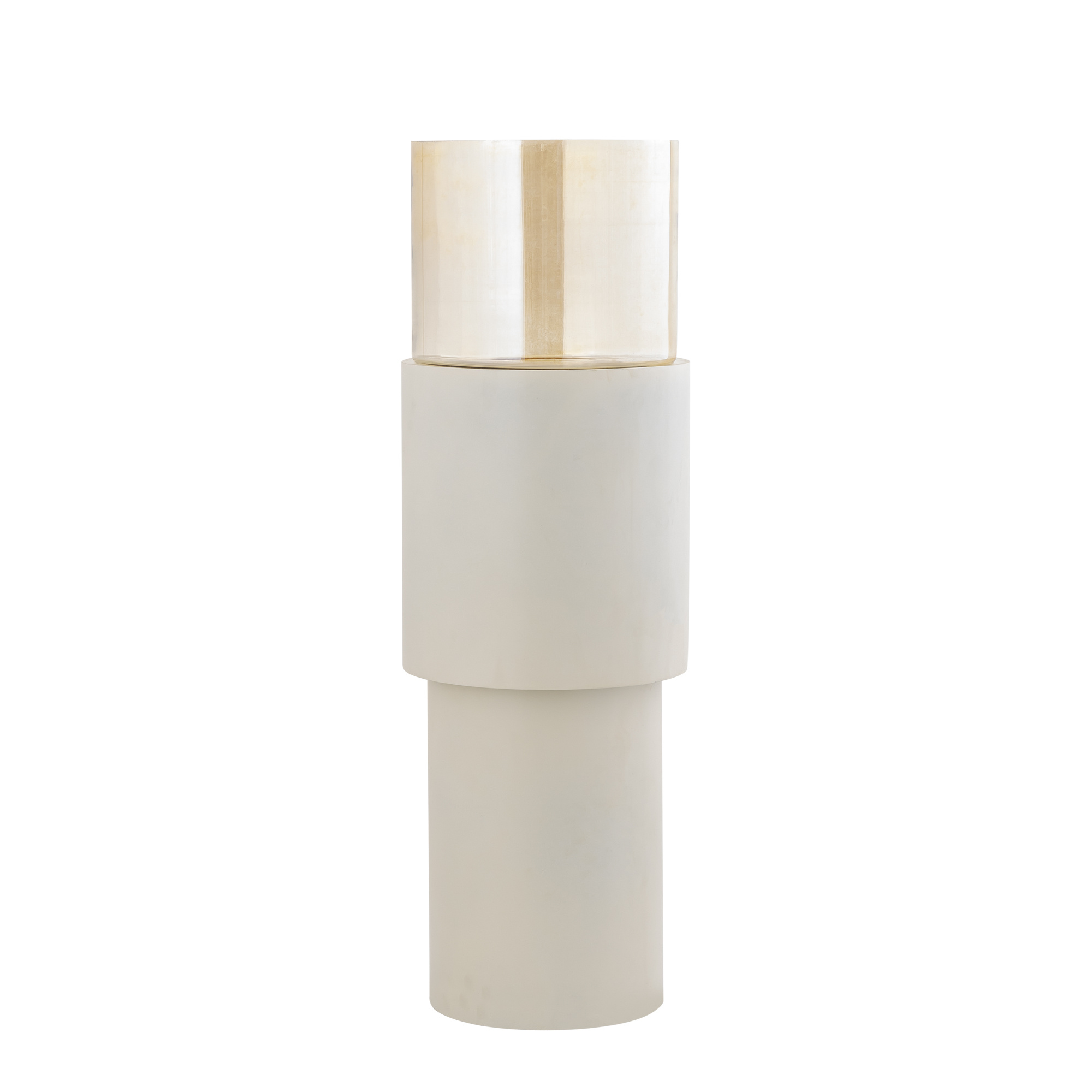 PTMD Cream Iron Vloerlamp