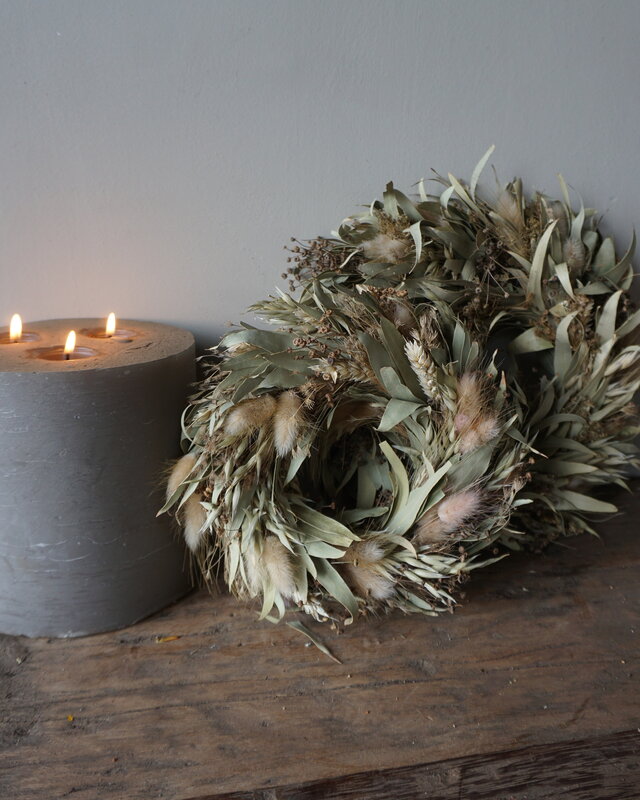 Rene Houtman Krans Harvest | Naturel | D20 cm