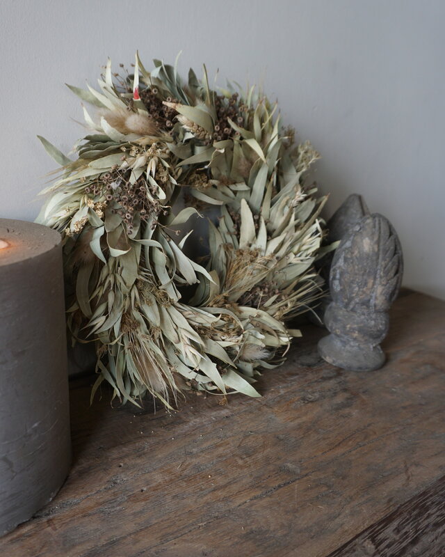 Rene Houtman Krans Harvest | Naturel | D30 cm