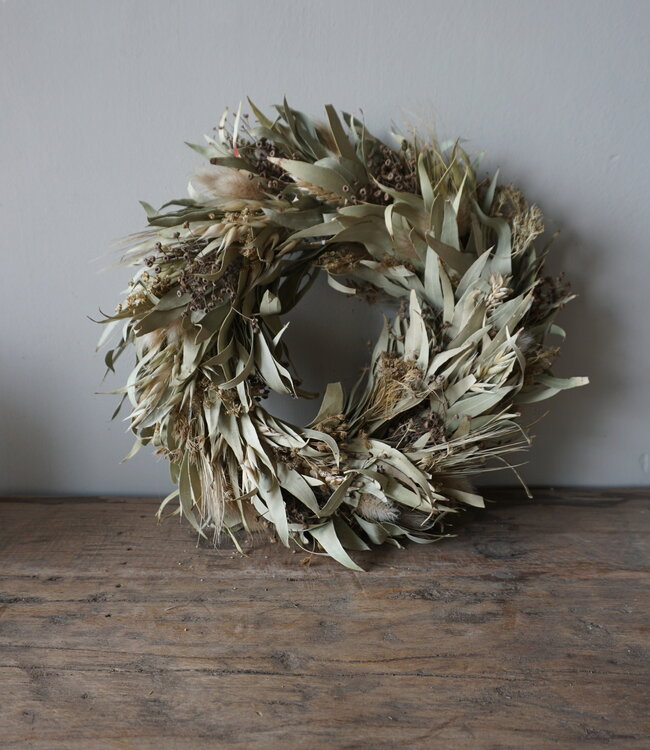 Rene Houtman Krans Harvest | Naturel | D30 cm