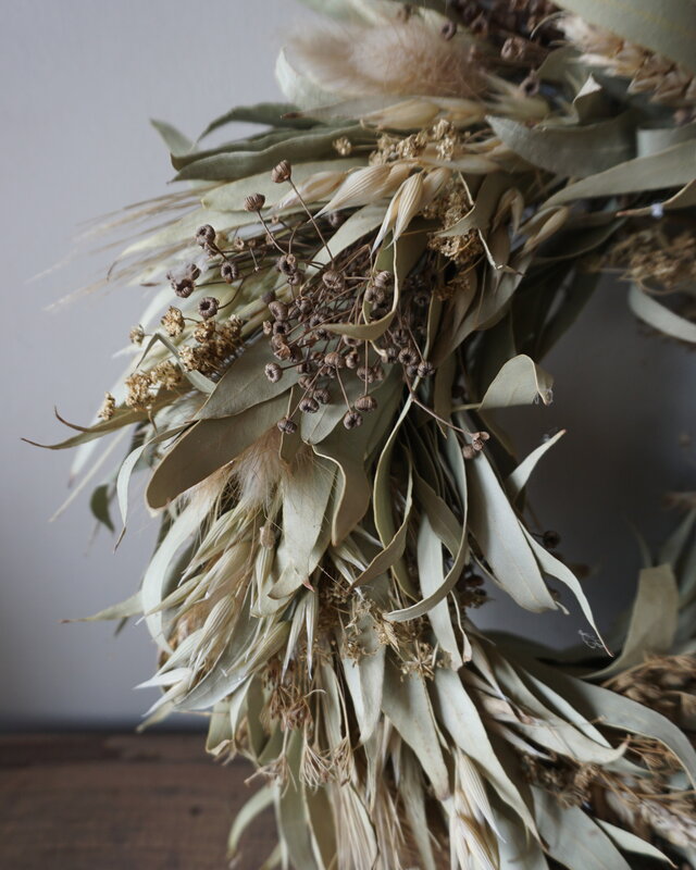 Rene Houtman Krans Harvest | Naturel | D30 cm