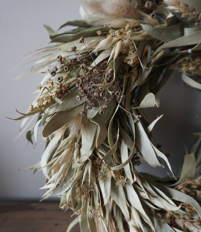 Rene Houtman Krans Harvest | Naturel | D30 cm