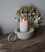 Rene Houtman Lantaarn Rajuna | Rond | Sand | H17 x D15 cm