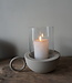 Rene Houtman Lantaarn Rajuna | Rond | Sand | H17 x D15 cm