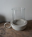 Rene Houtman Lantaarn Rajuna | Rond | Sand | H17 x D15 cm