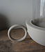 Rene Houtman Lantaarn Rajuna | Rond | Sand | H17 x D15 cm