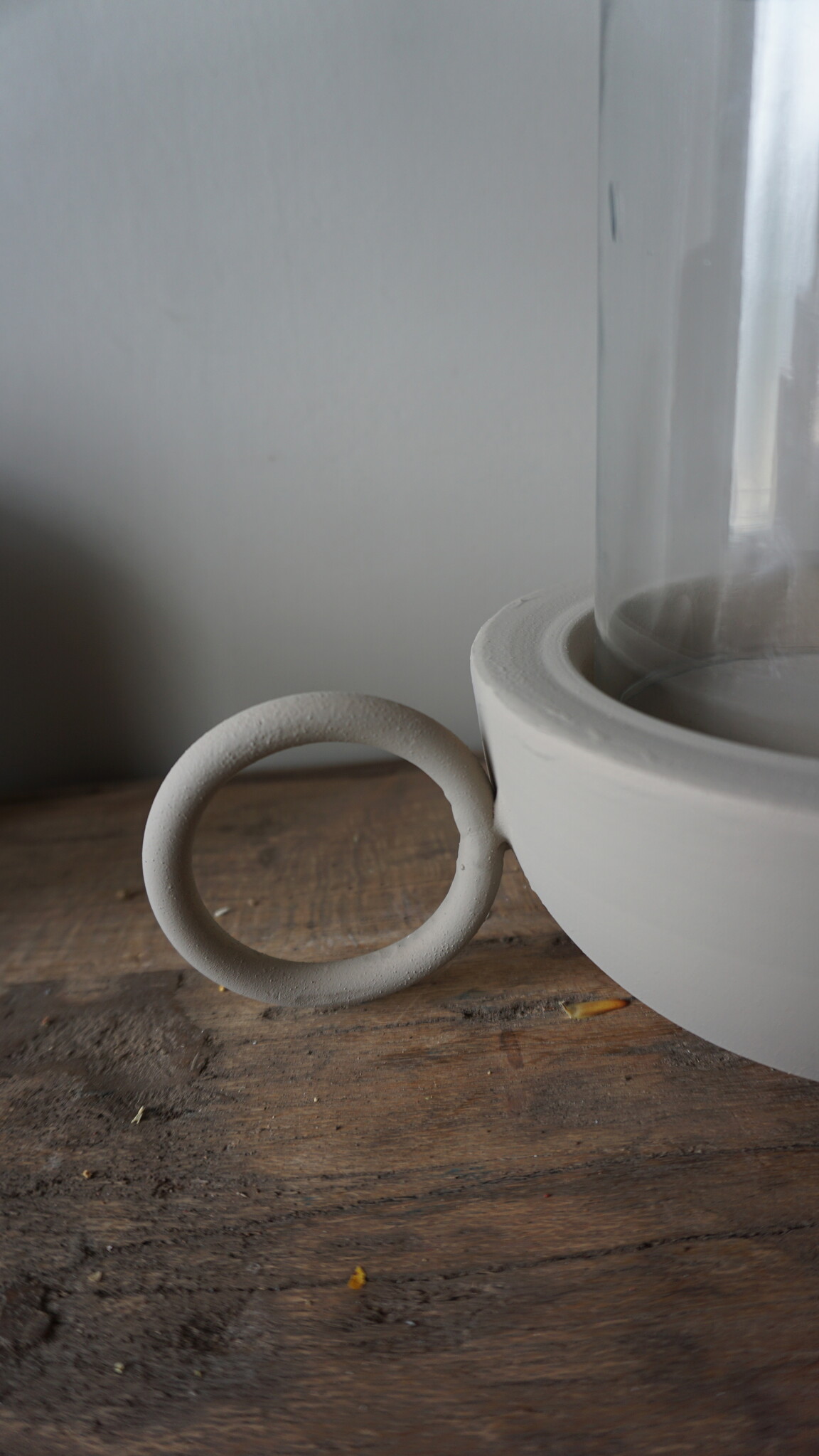 Rene Houtman Lantaarn Rajuna | Rond | Sand | H17 x D15 cm