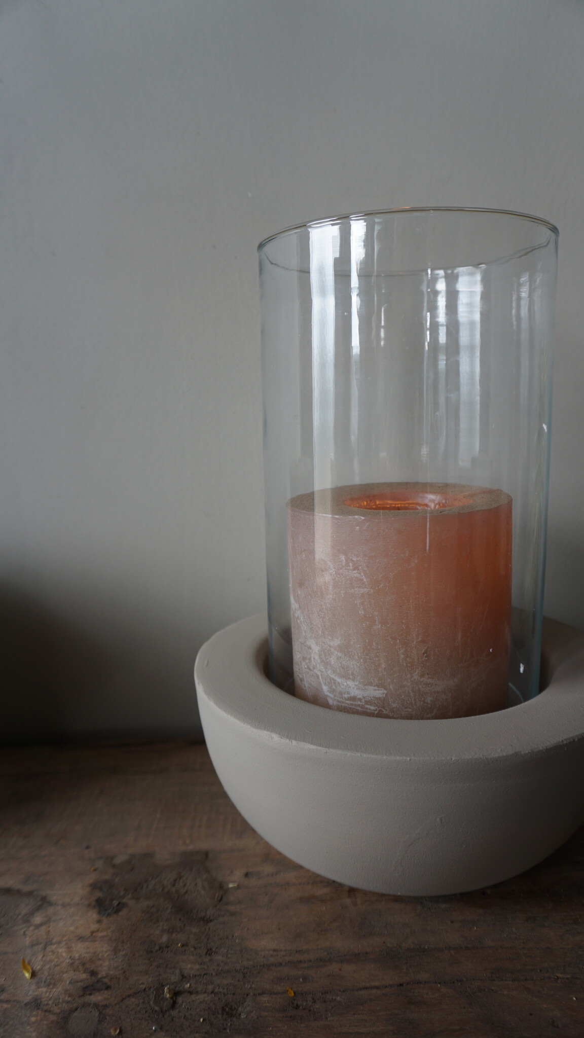 Rene Houtman Lantaarn Rajuna | Rond | Sand | H27 x D20 cm