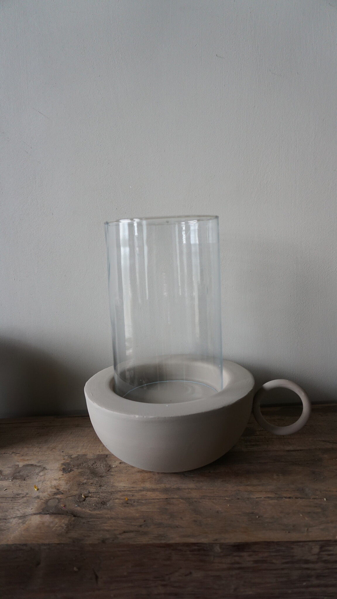 Rene Houtman Lantaarn Rajuna | Rond | Sand | H27 x D20 cm