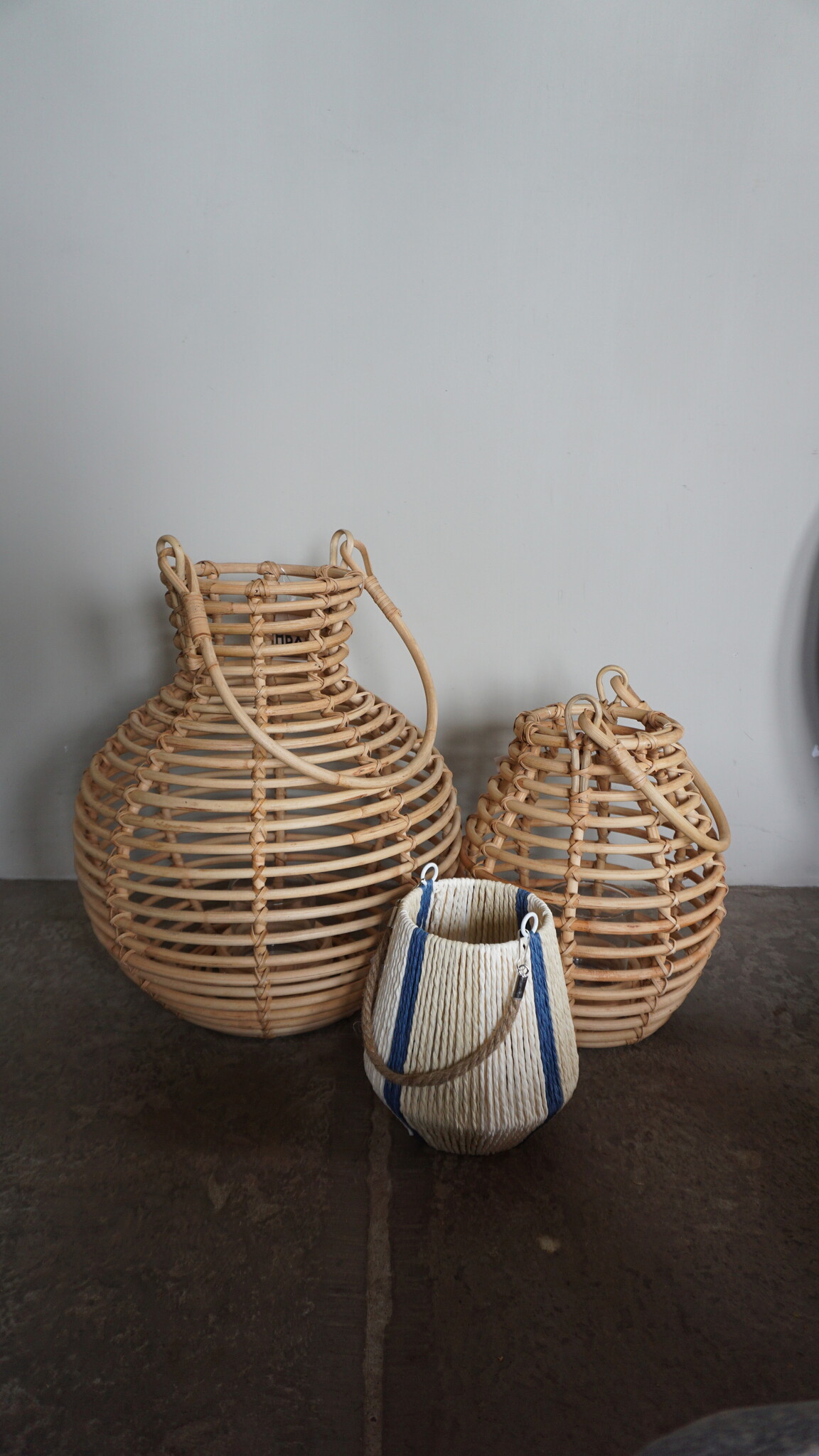 Rene Houtman Lantaarn Culos | Naturel | H34 x D27 cm