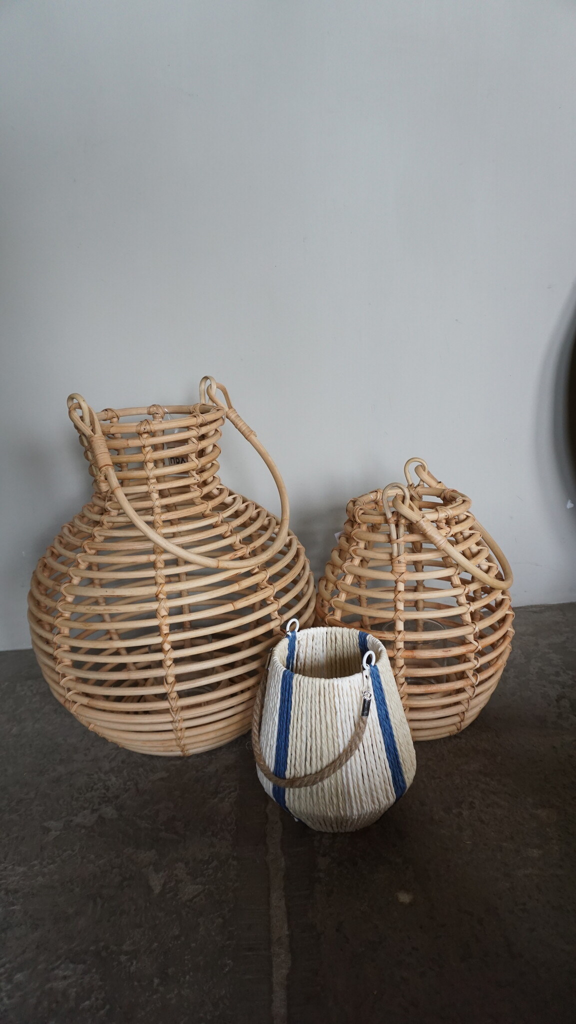 Rene Houtman Lantaarn Culos | Naturel | H34 x D27 cm