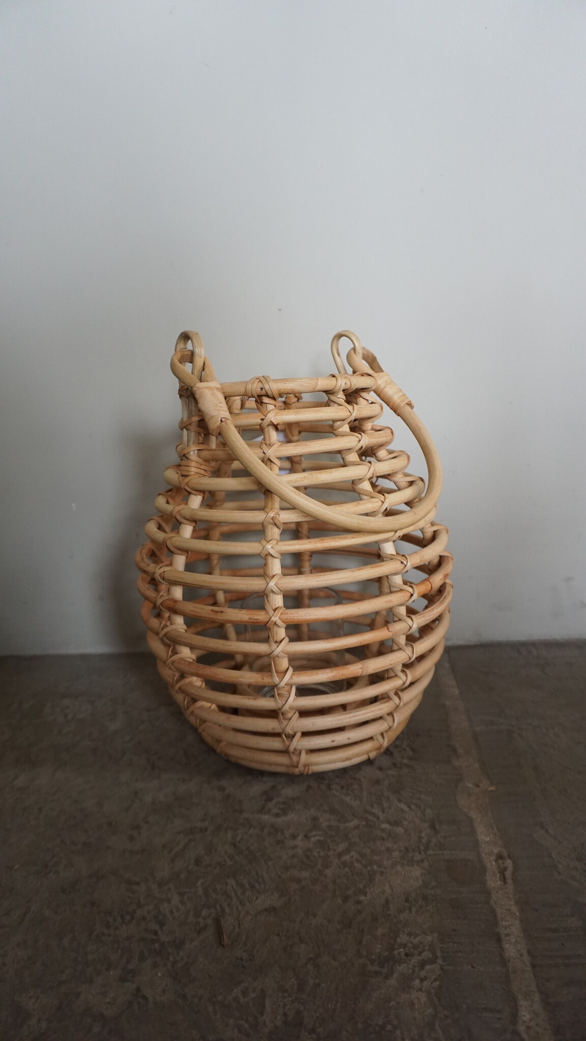 Rene Houtman Lantaarn Culos | Naturel | H34 x D27 cm
