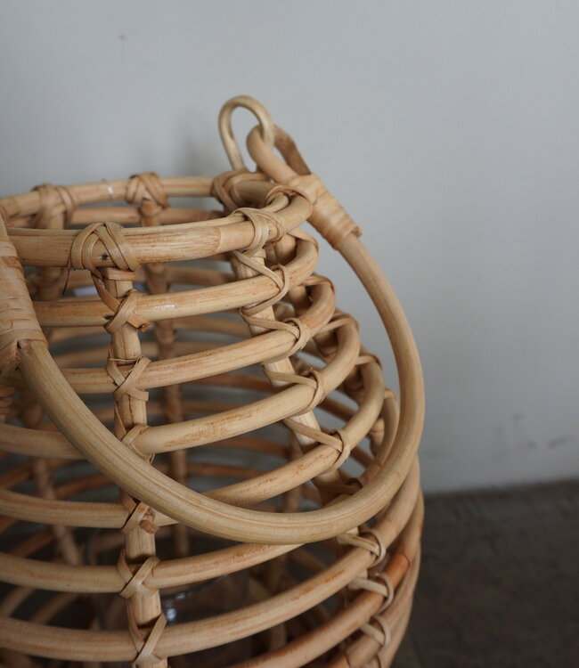 Rene Houtman Lantaarn Culos | Naturel | H34 x D27 cm