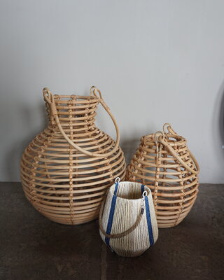 Rene Houtman Lantaarn Culos | Naturel | H47 x D39 cm