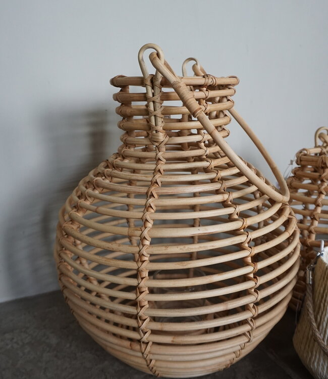 Rene Houtman Lantaarn Culos | Naturel | H47 x D39 cm