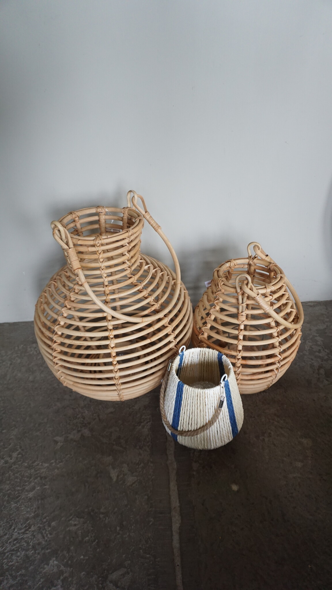 Rene Houtman Lantaarn Culos | Naturel | H47 x D39 cm