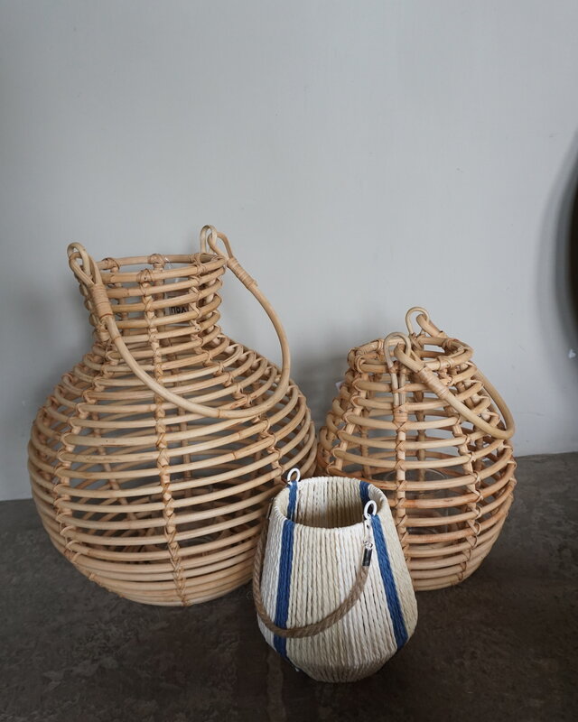 Rene Houtman Lantaarn Culos | Naturel | H47 x D39 cm