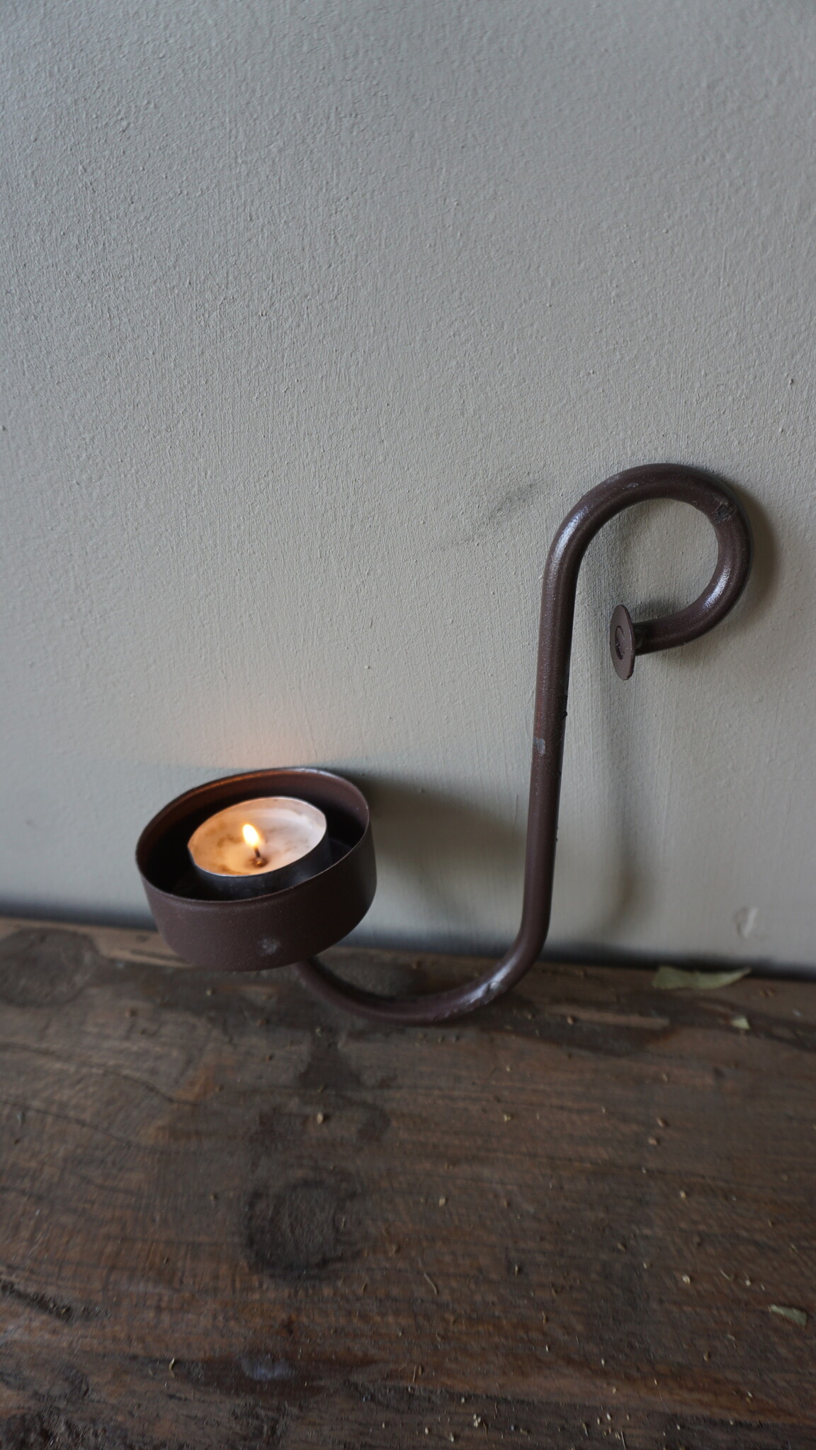 Rene Houtman Theelichthouder/Glashaak Haiki | Metaal | 16 cm