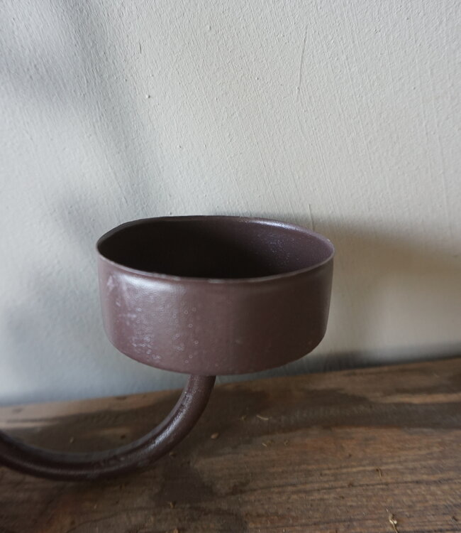 Rene Houtman Theelichthouder/Glashaak Haiki | Metaal | 16 cm