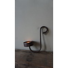 Theelichthouder/Glashaak Haiki | Metaal | 16 cm