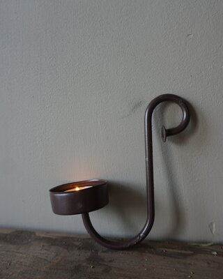 Rene Houtman Theelichthouder/Glashaak Haiki | Metaal | 16 cm