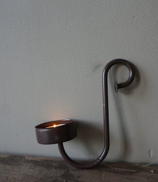 Rene Houtman Theelichthouder/Glashaak Haiki | Metaal | 16 cm