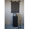 Houten Zuil | Zwart | H80 x B35 x D35 cm