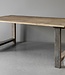 Be-Uniq Eettafel Oude Deur | Verweerd | H79xB183xD99 cm