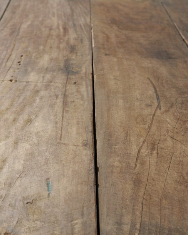 Be-Uniq Eettafel Oude Deur | Verweerd | H79xB183xD99 cm