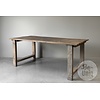 Eettafel Oude Deur | Verweerd | H79xB190xD89 cm