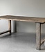 Be-Uniq Eettafel Oude Deur | Verweerd | H79xB190xD89 cm