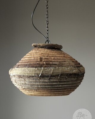 Be-Uniq Hanglamp Oude Desert Mand | India | H32xD43 cm