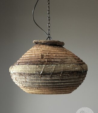 Be-Uniq Hanglamp Oude Desert Mand | India | H32xD43 cm